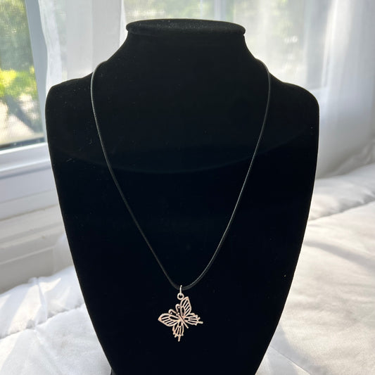 lucky butterfly necklace