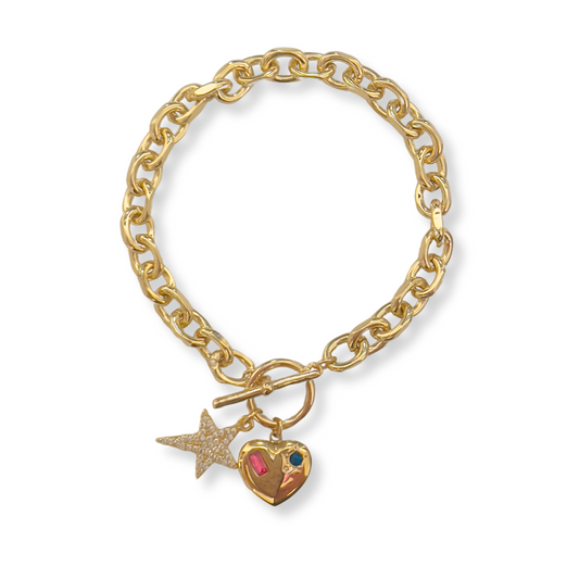 LOVESTRUCK TOGGLE BRACELET